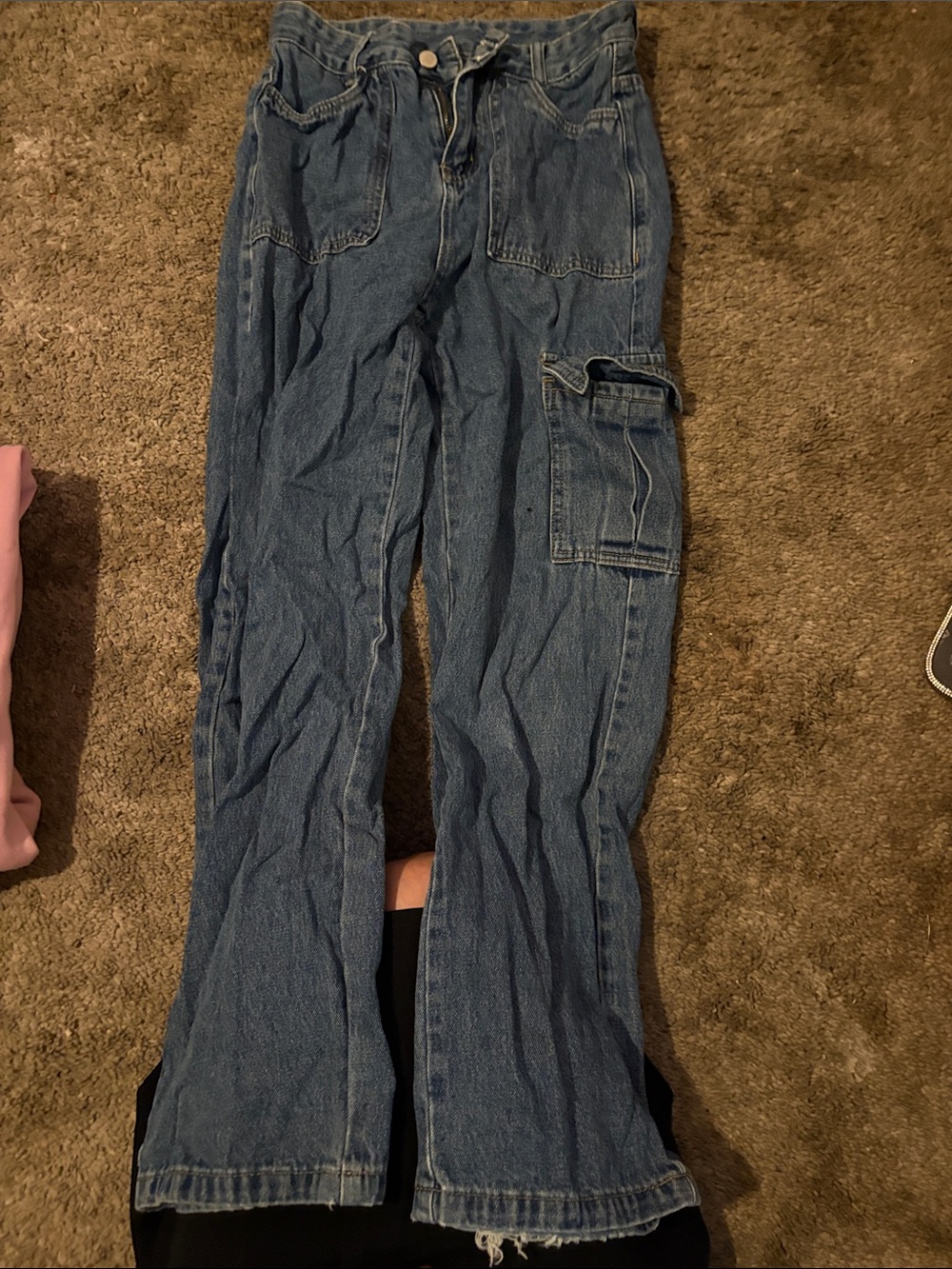 Blue Denim Carpenter Jeans